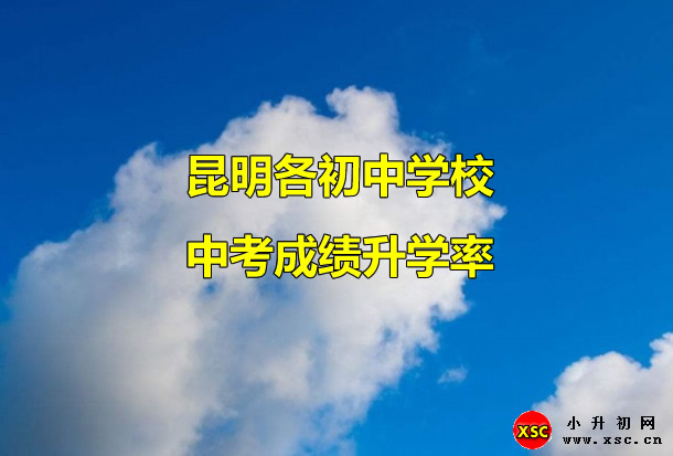 昆明各初中学校中考成绩升学率.jpg