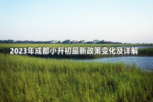 2023年成都小升初最新政策变化及详解