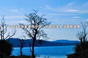 2023年张家港市小学、初中招生入学最新政策