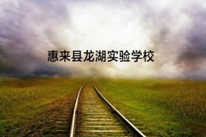 惠来县龙湖实验学校收费标准(学费)及学校简介