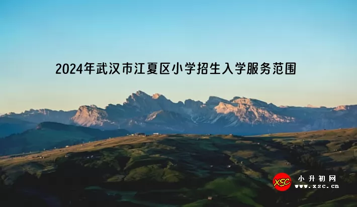 2024年武汉市江夏区小学招生入学服务范围.jpg