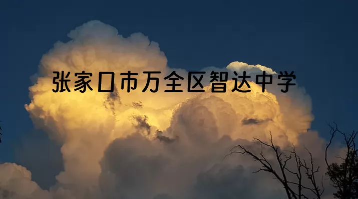 张家口市万全区智达中学收费标准(学费)及学校简介