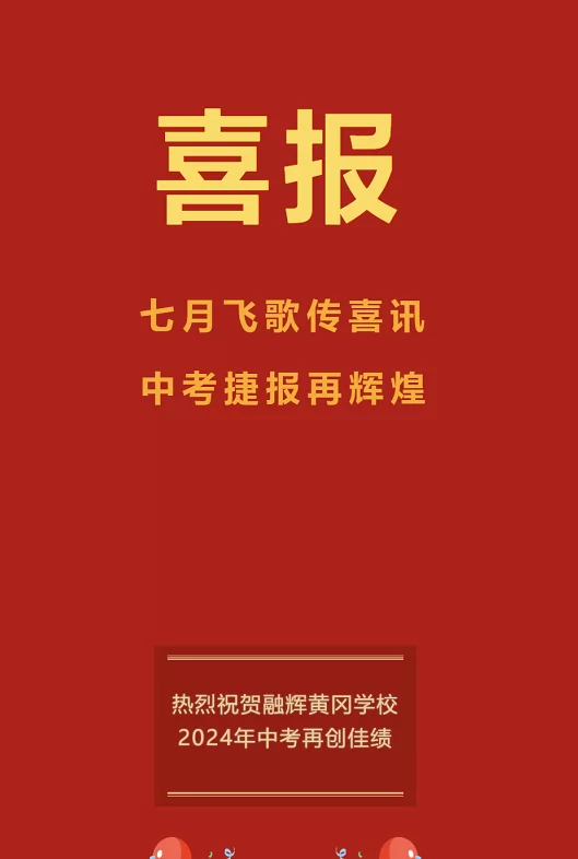 2024年周口市融辉黄冈学校中考成绩升学率(中考喜报)