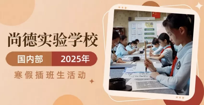 2025年上海市民办尚德实验学校春季插班生招生简章(国内部)