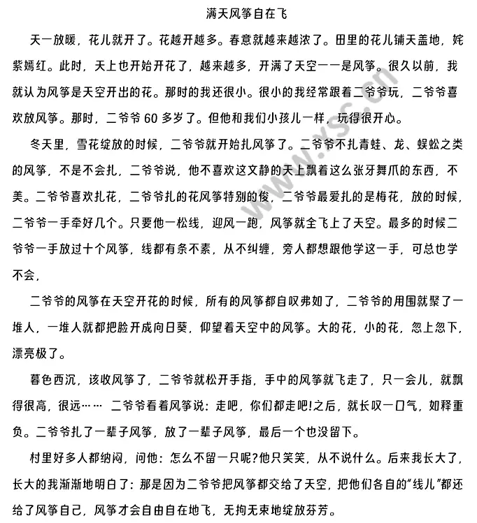 满天风筝自在飞原文.webp