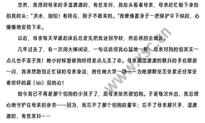 母亲·我·狗原文 (2)