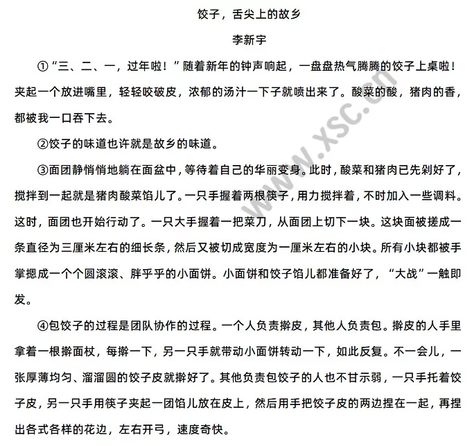 《饺子,舌尖上的故乡》