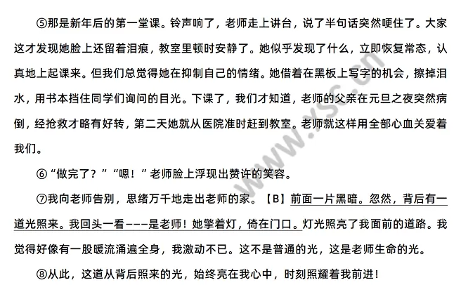 《从背后照来的光》2