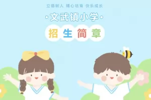 2025年墨江县文武镇小学招生简章(附招生学区范围)