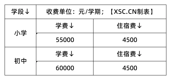 收费标准表格_2025年学校收费标准(3)