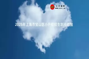 2025年上海市宝山区小升初招生划片范围(户籍对口学校就近入学的范围)