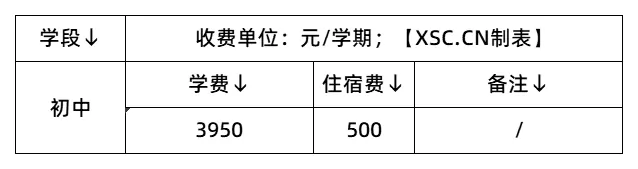 收费标准表格_2025年学校收费标准(13)