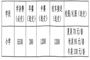 2025年中山市小榄吉安学校招生简章及收费标准